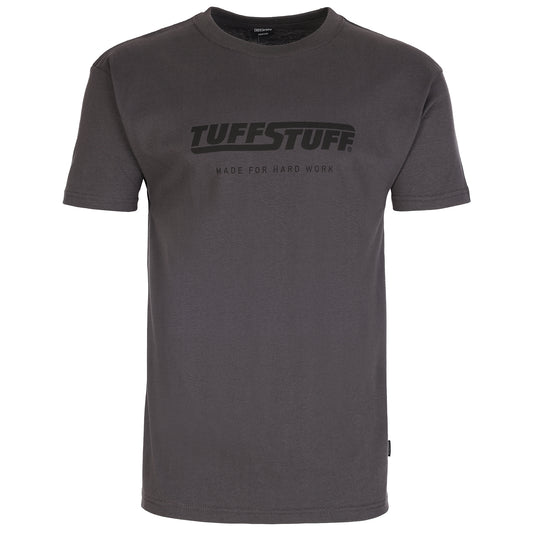 TUFFSTUFF LOGO TSHIRT - GREY - 155