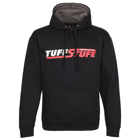 TUFFSTUFF LOGO HOODIE - BLACK - 166