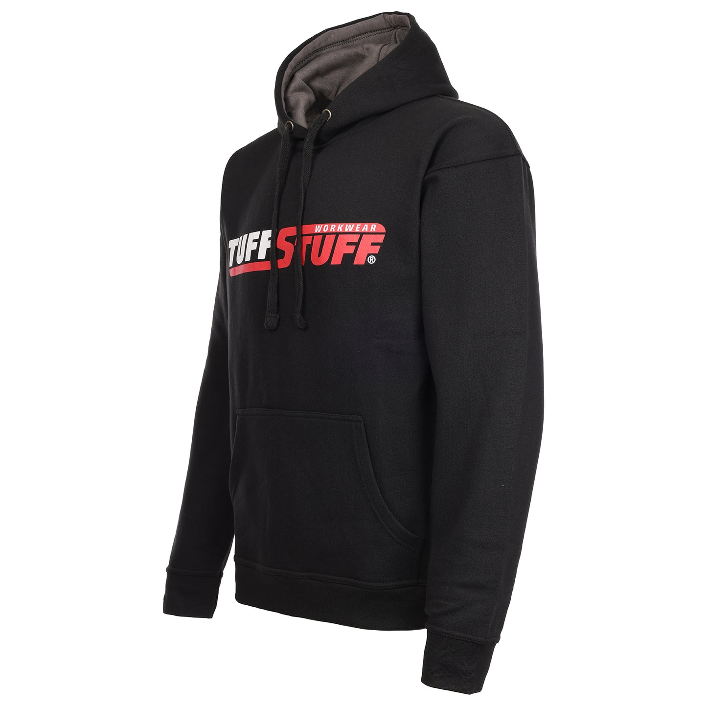 TUFFSTUFF LOGO HOODIE - BLACK - 166