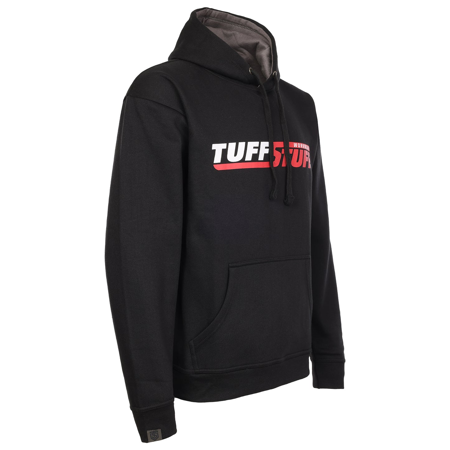 TUFFSTUFF LOGO HOODIE - BLACK - 166