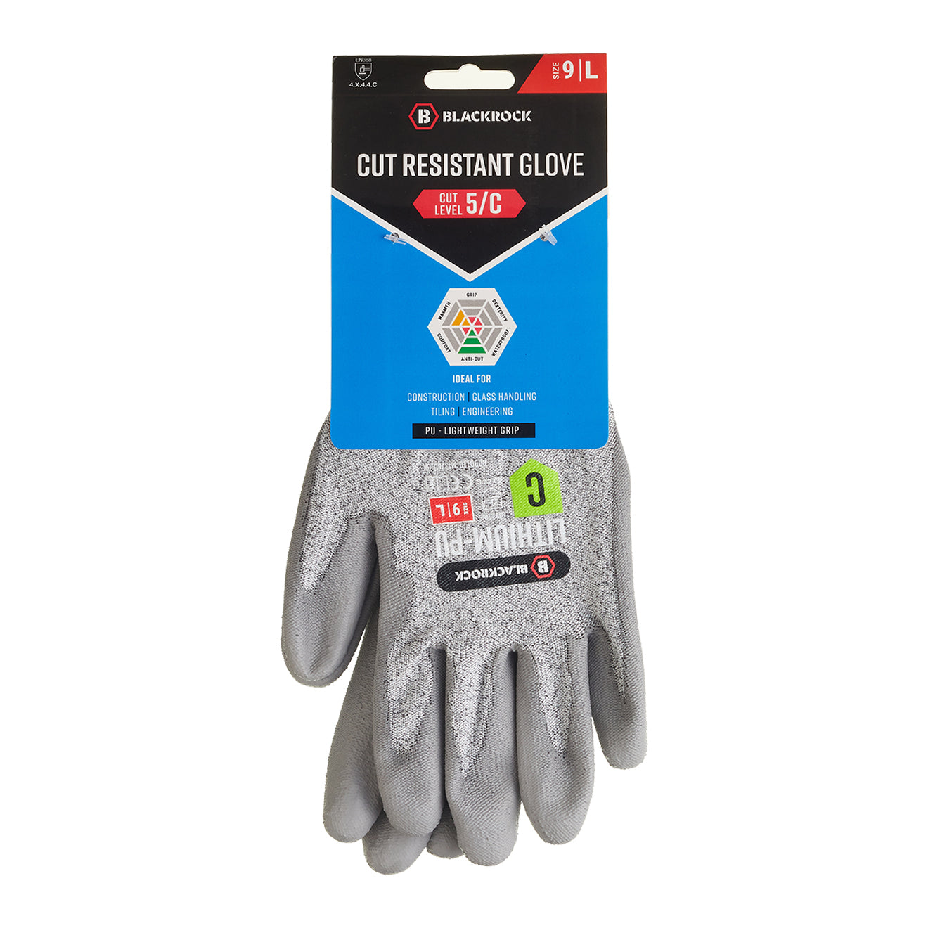 Blackrock Lithium-PU Level C Cut Resistant Glove