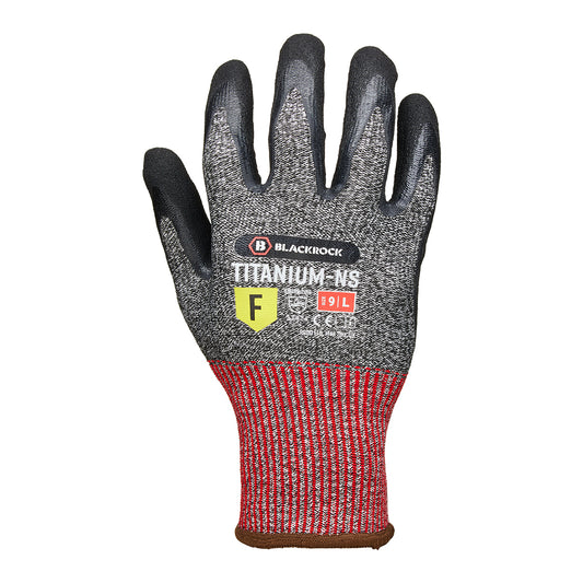 Blackrock Titanium-NS Level F Cut Resistant Glove