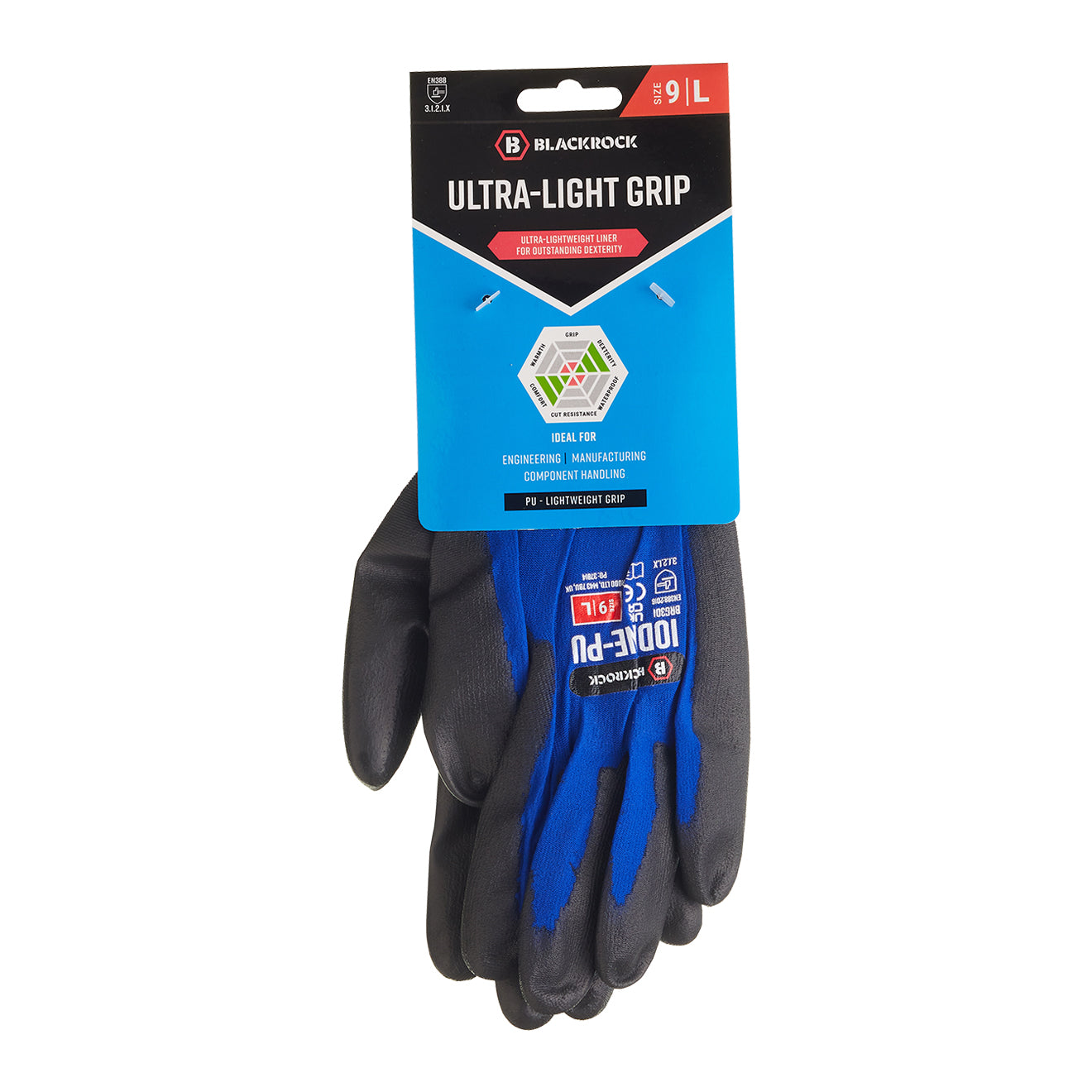 Blackrock Ultra Light Grip (Iodine PU) Glove